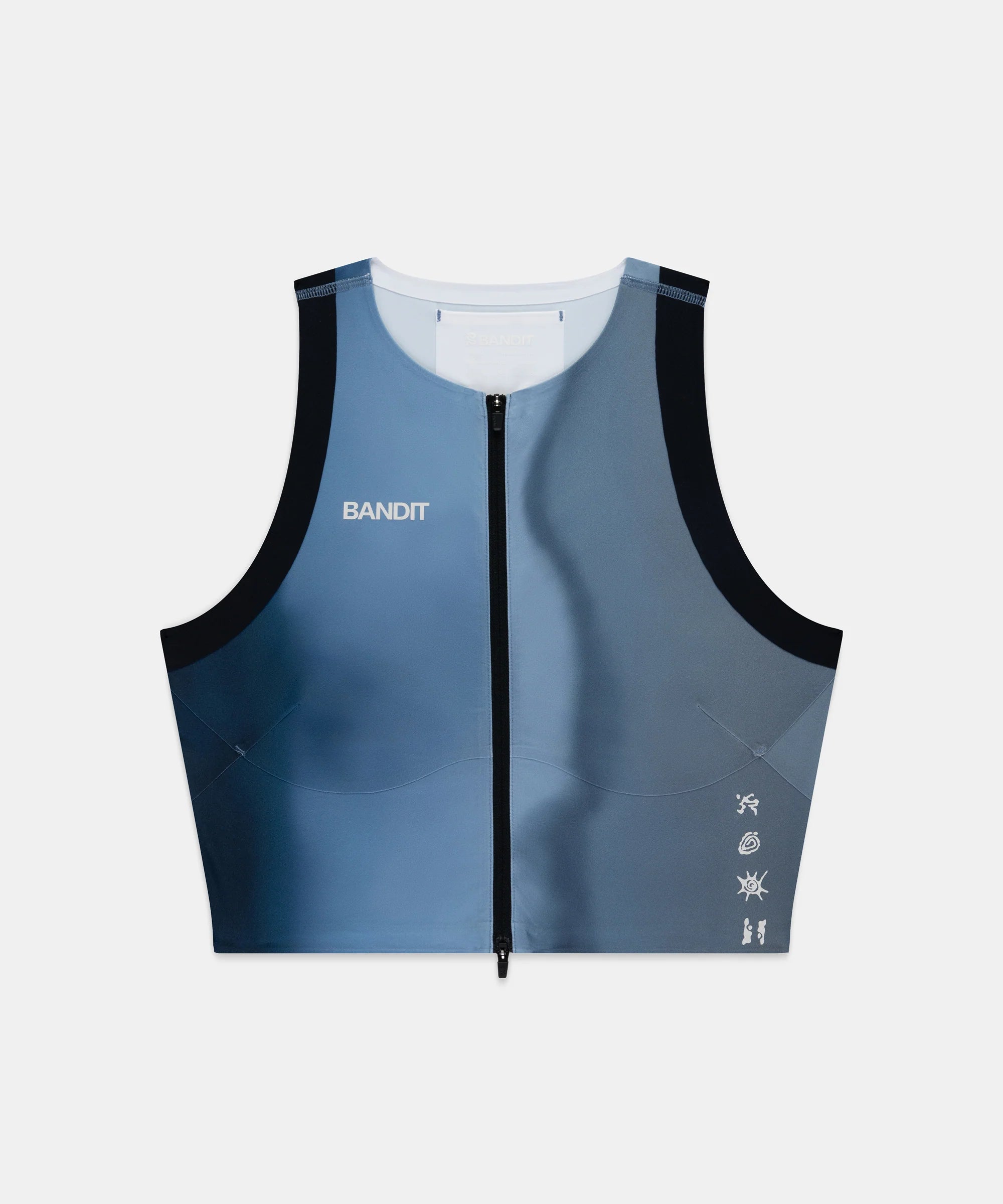 Bandit Women's Adapto™ Distance Race Top - Salt Stain Ink Blue