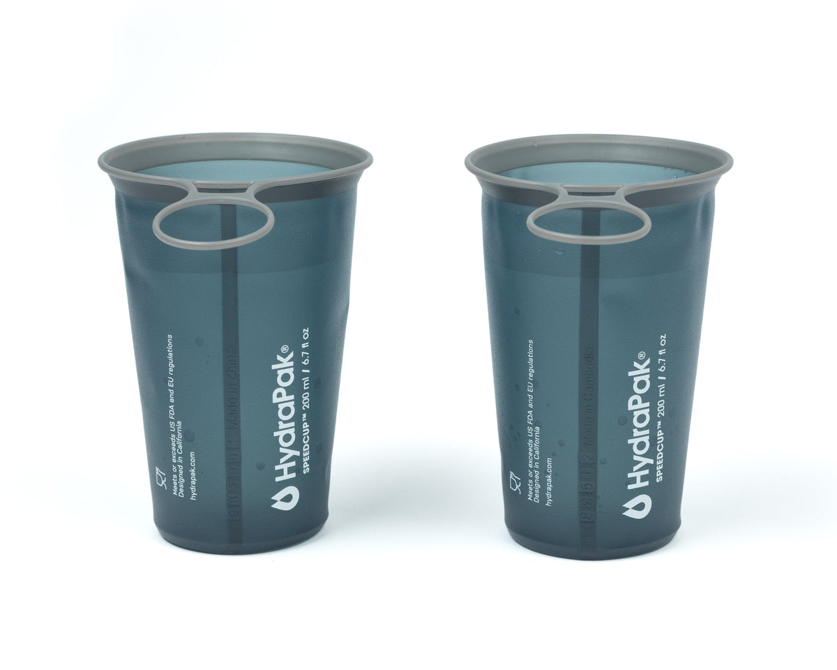 Satisfy HydraPak SpeedCup 2-Pack in Dark Slate, back view