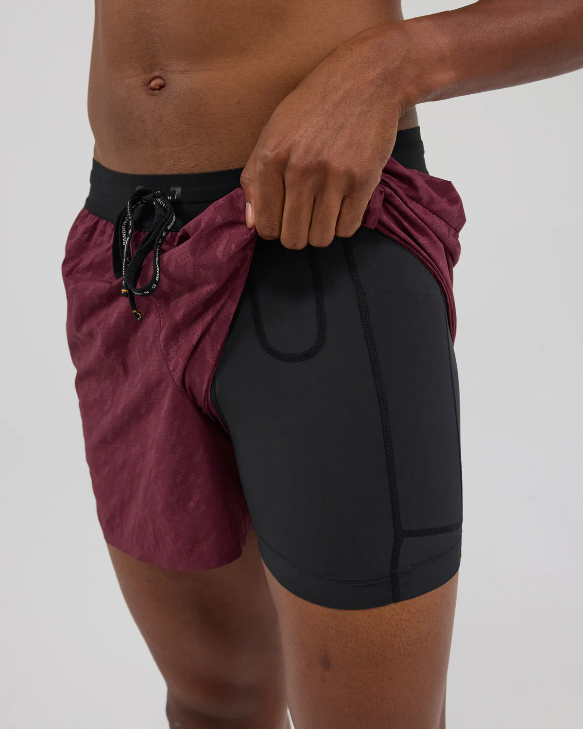 Bandit Men&#39;s Vento™ 5&quot; Training Short, Coerver 97&#39; - Fig