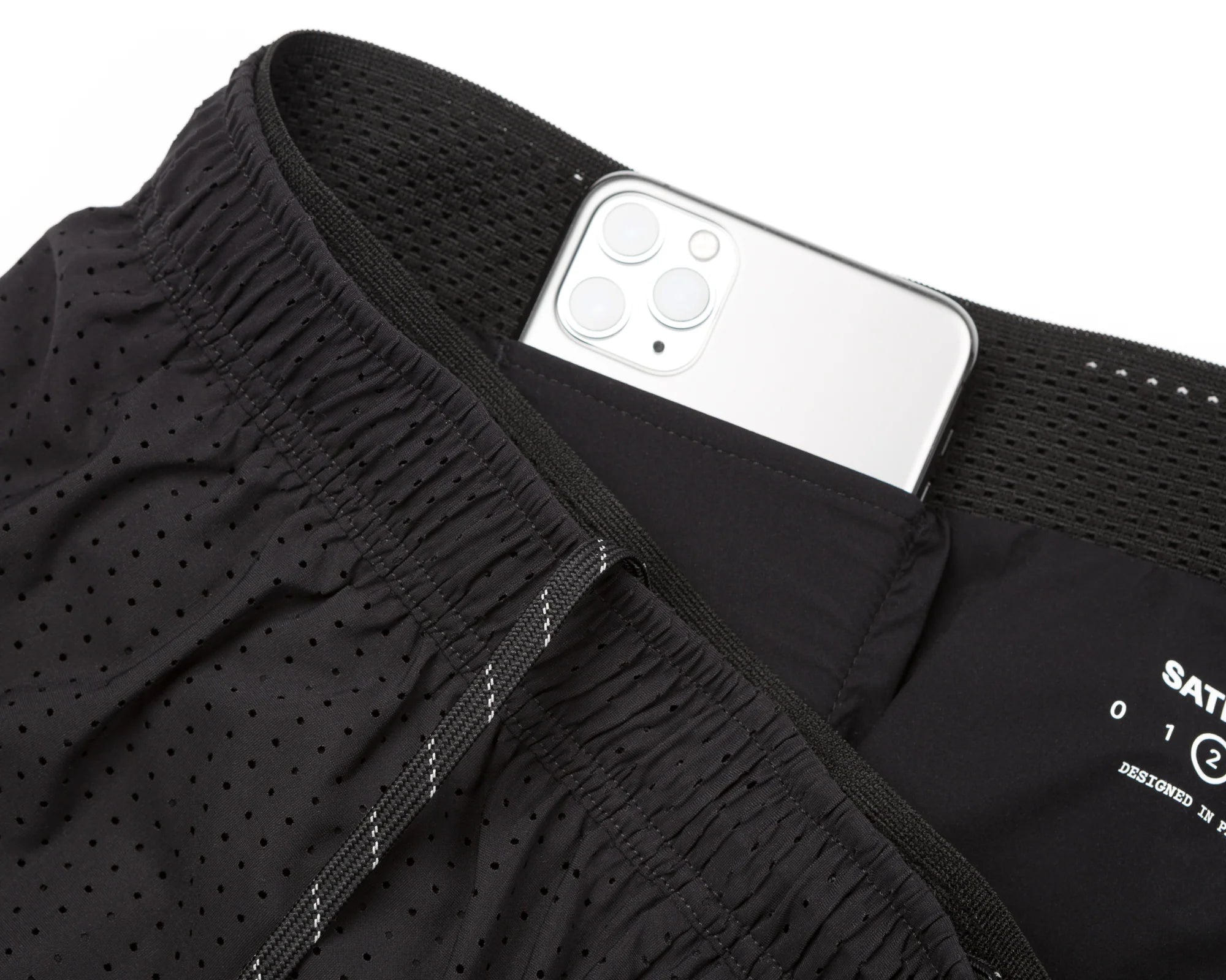 Satisfy Space-O™ 2.5&quot; Distance Shorts - Black