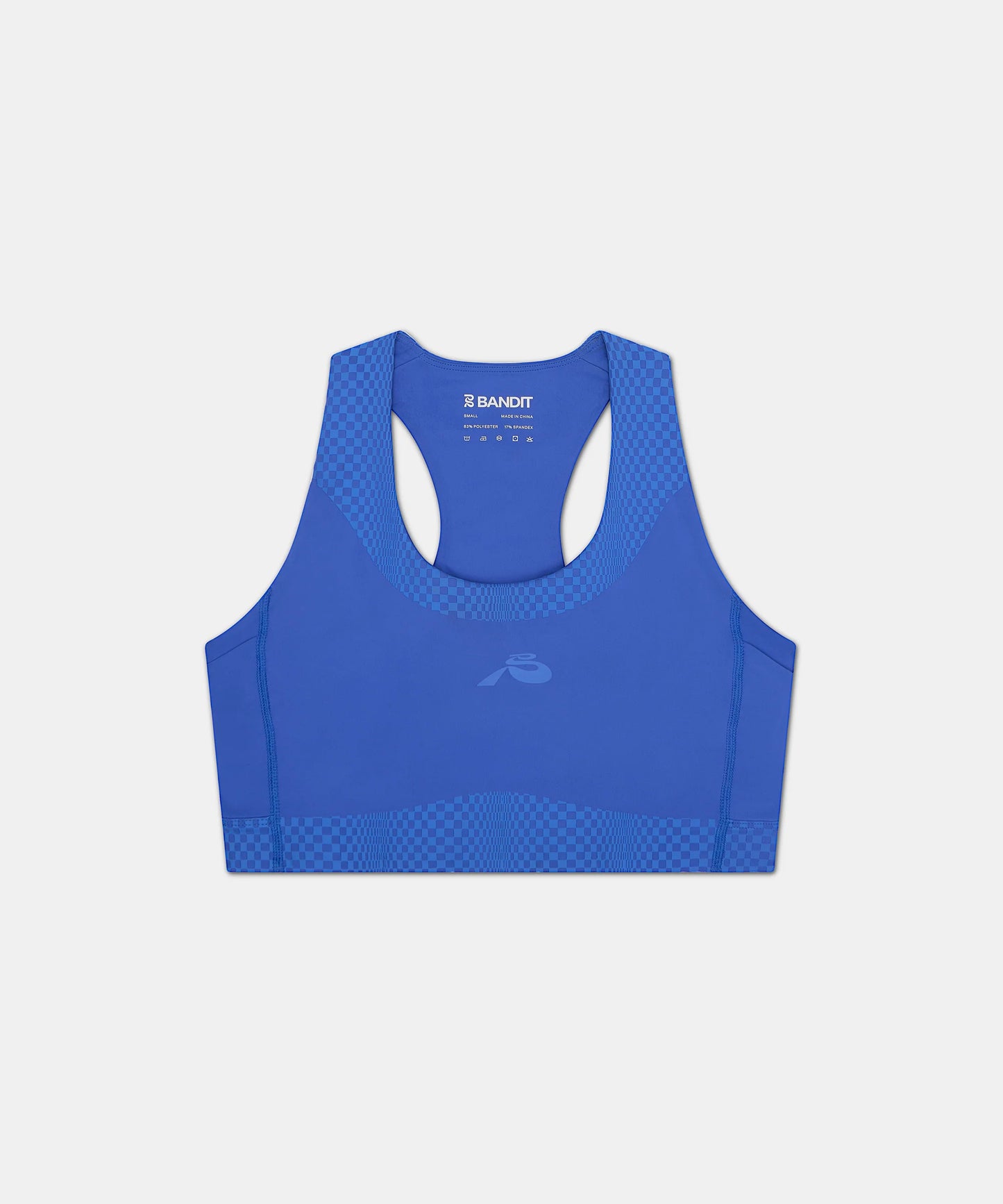 Bandit Stamina™ Scoop Neck Run Bra - Deep Peri Blue