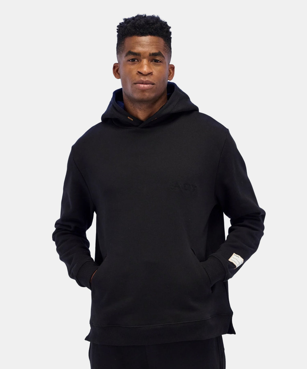 Bandit Melted Bandit Embroidered Hoodie in Black, alternate view