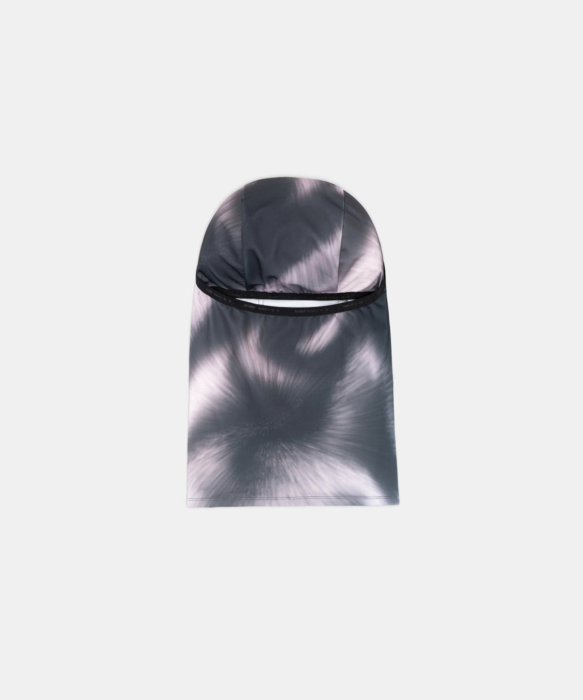 Bandit Balaclava with Pony Tail Window in Haze Multi, front view