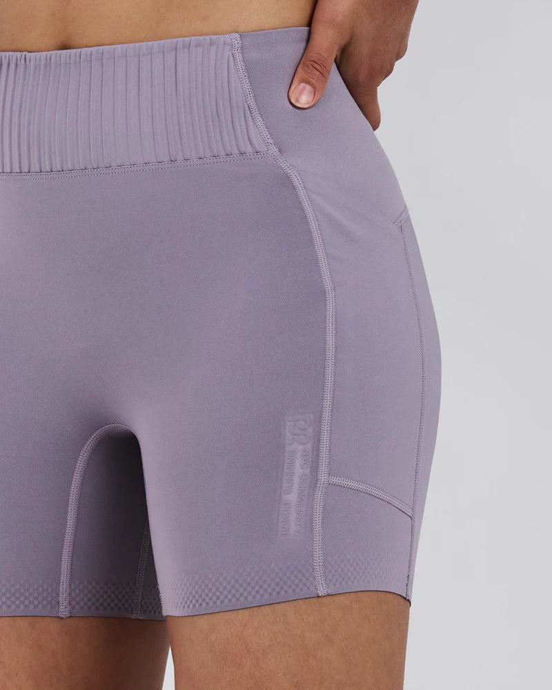 Bandit - Women's Stamina-V™ High Waist 5" Compression Short - Violet Fog