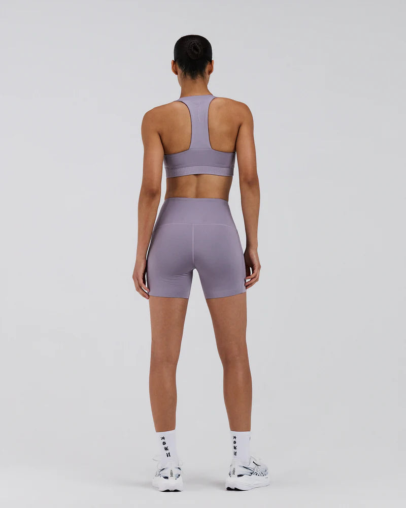 Bandit - Women's Stamina-V™ High Waist 5" Compression Short - Violet Fog