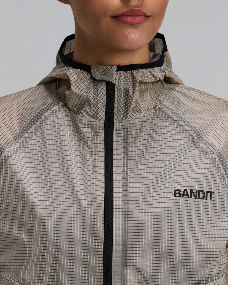 Bandit Women's VeloRip™ Ultralight Windproof Jacket - Oatmeal