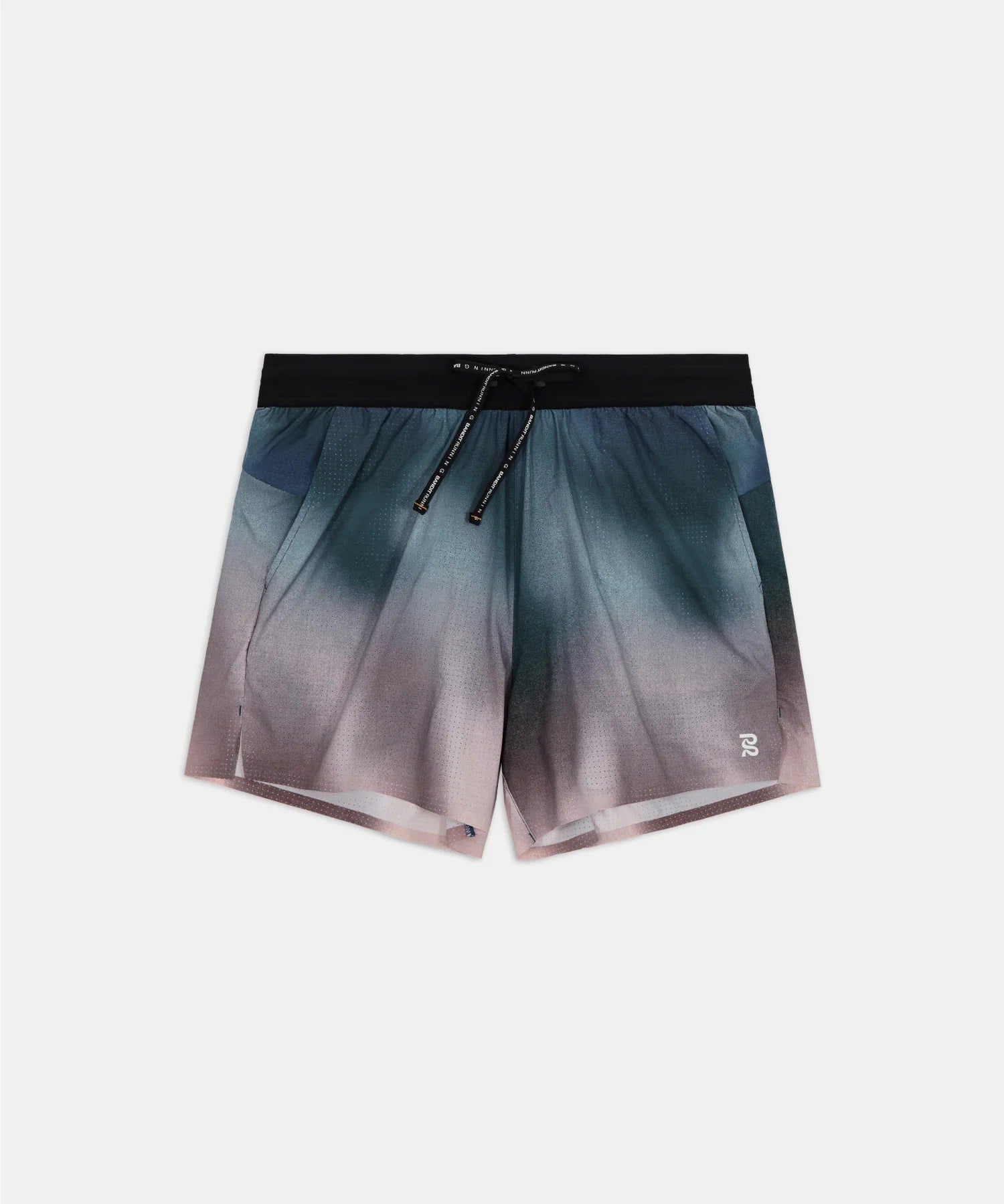 Bandit Men's Vento™ Next Gen 5" Run Short -- Tranquil Blue Wave Print