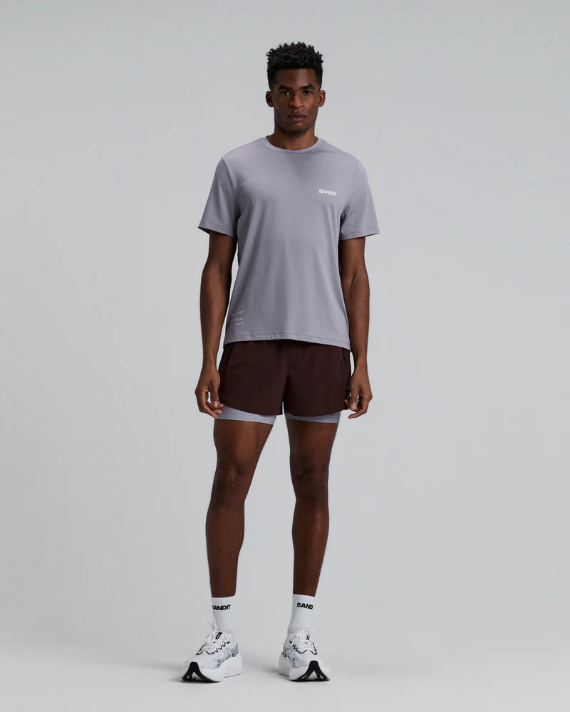 Bandit Men's Micromesh™ Run Tee - Violet Fog