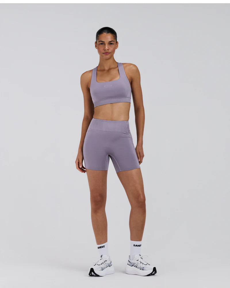 Bandit Women's Stamina-V™ Square Neck Run Bra - Violet Fog