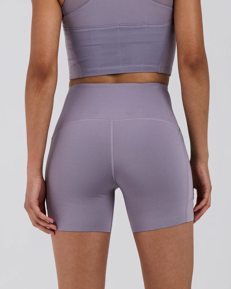Bandit - Women's Stamina-V™ High Waist 5" Compression Short - Violet Fog