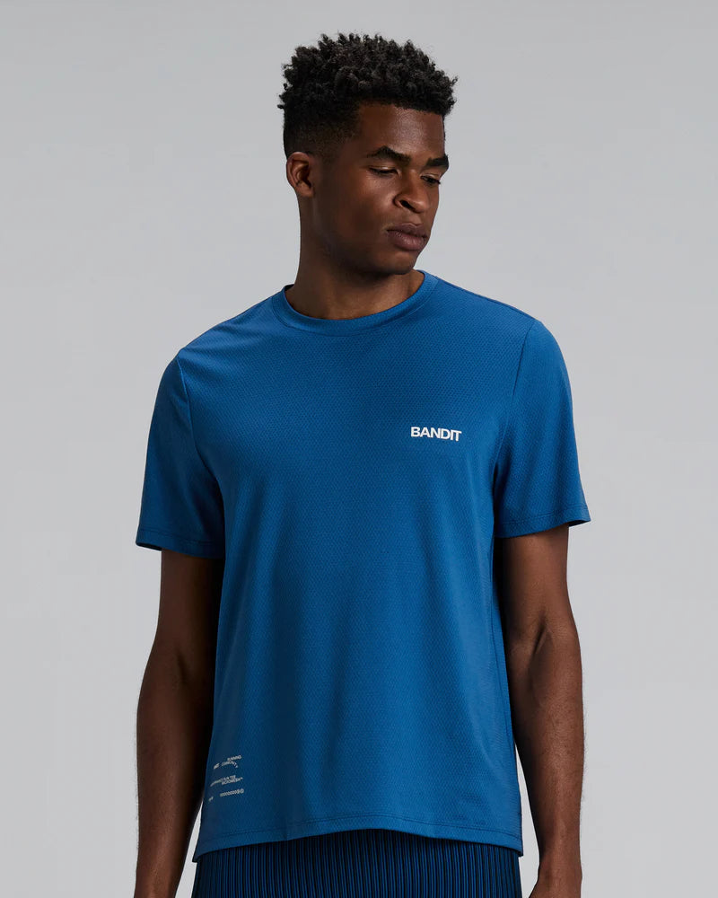 Bandit Men's Micromesh™ Run Tee - Aegean