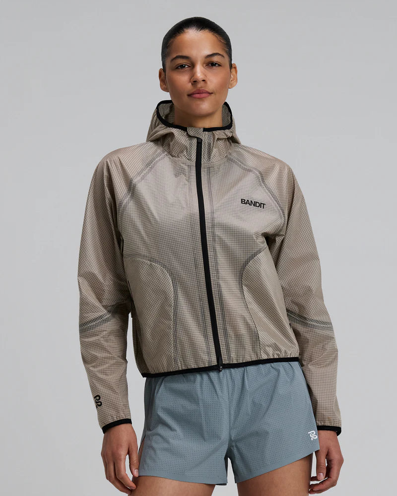 Bandit Women's VeloRip™ Ultralight Windproof Jacket - Oatmeal