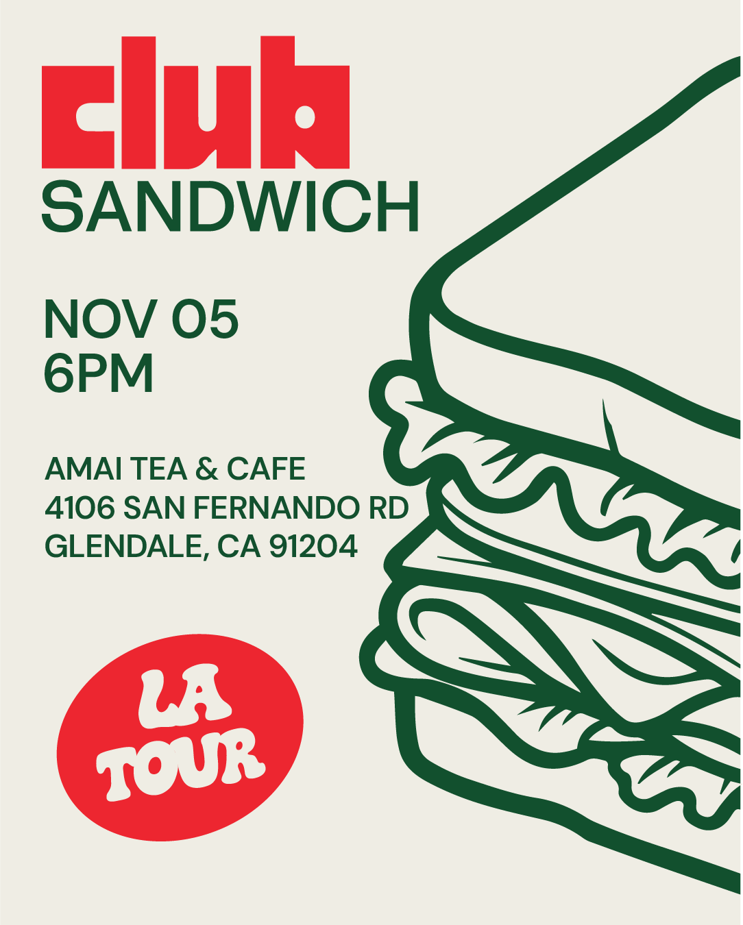 Club Sandwich_04 @ Amai Tea &amp; Cafe