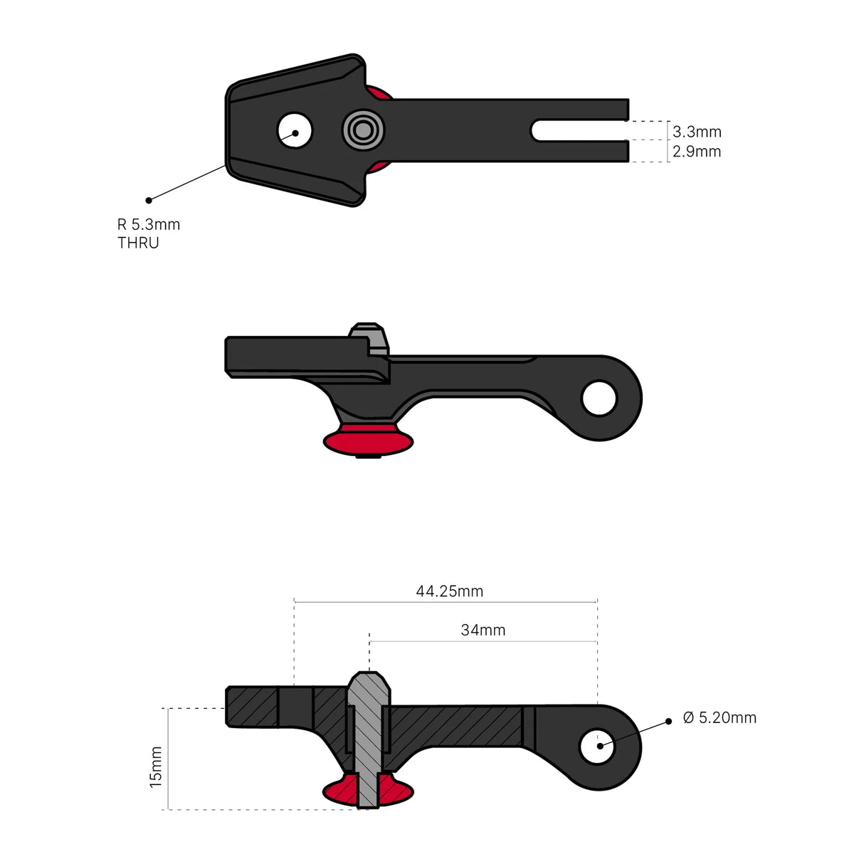 Exposure GoPro mount to Exposure Cleat