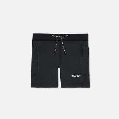 Bandit 5" Women's Compression Shorts - Black
