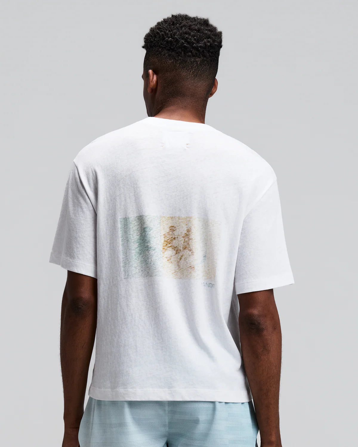 Bandit Unisex Lightweight Cotton Hemp Box Tee - Gilardi Gradient Runners