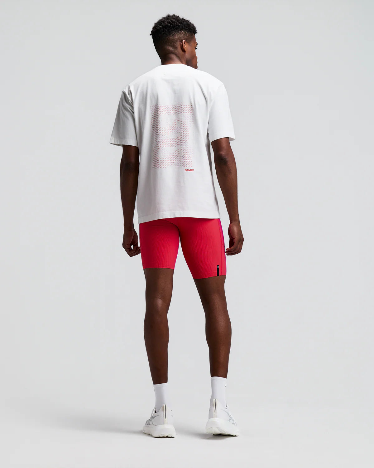 Bandit Unisex Cotton Tee - Karel Crosshatch Current