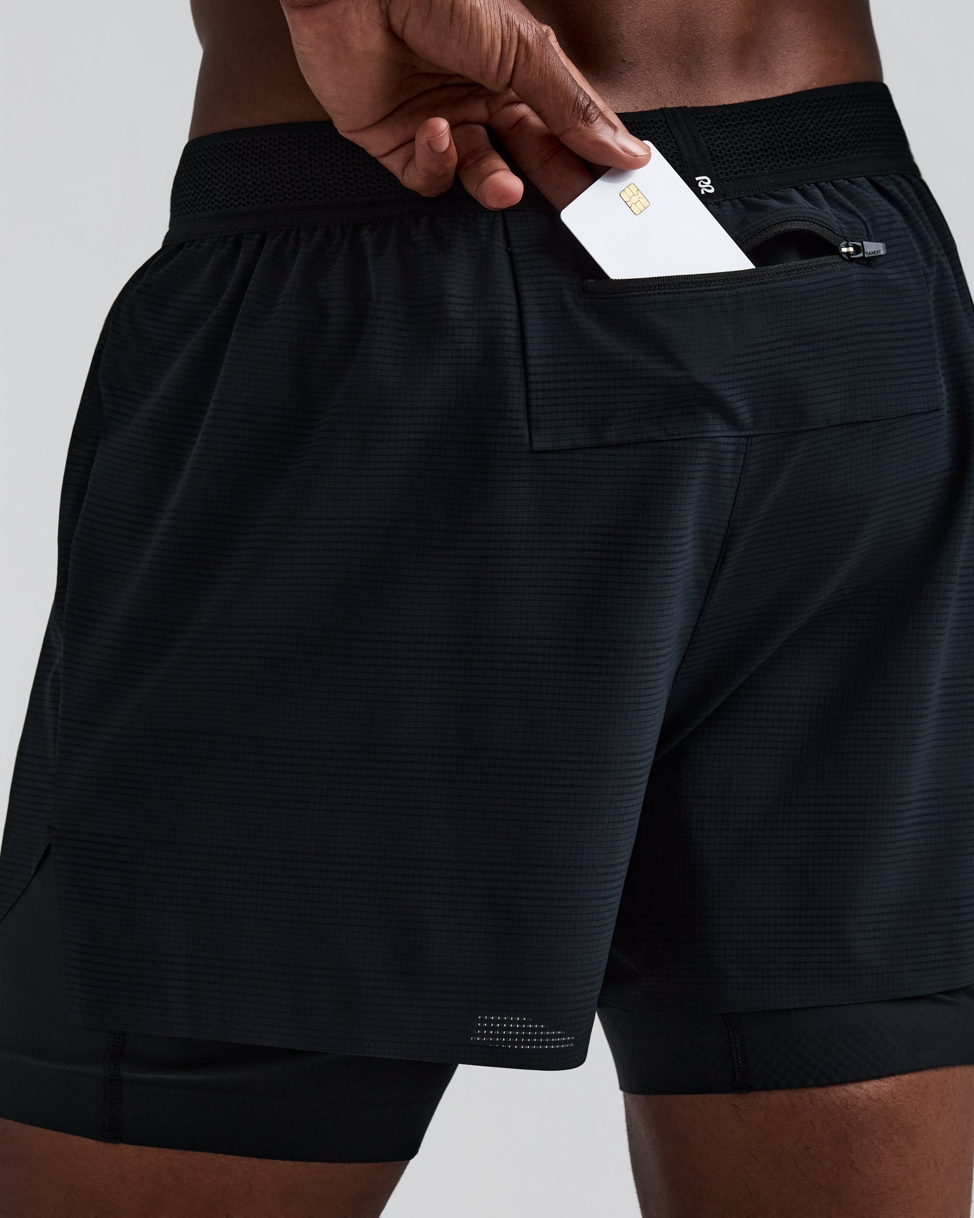Bandit Men's CoolGrid™ 2-in-1 Run Short