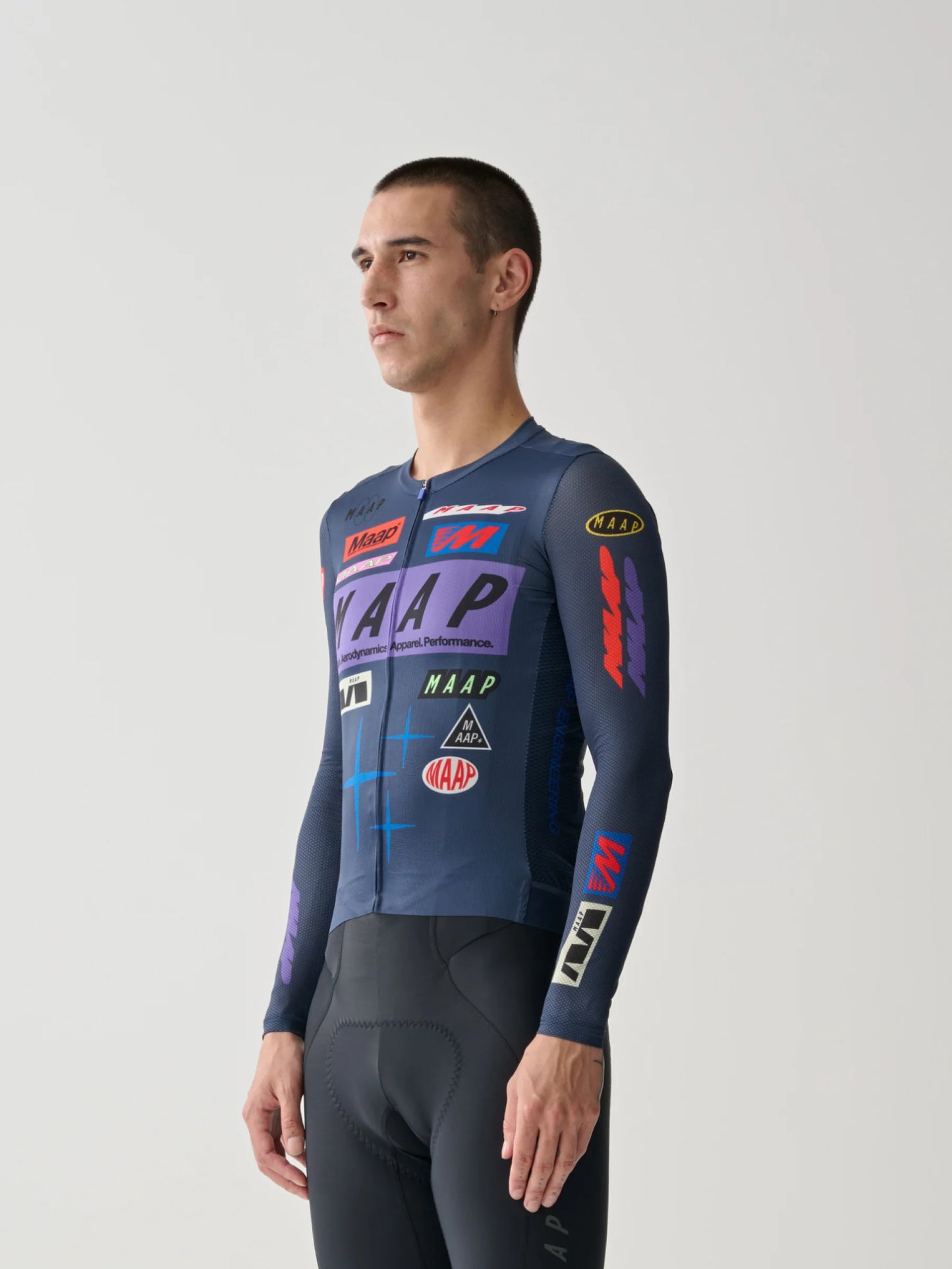 MAAP Drome Pro Air LS Jersey 3.0 - Midnight