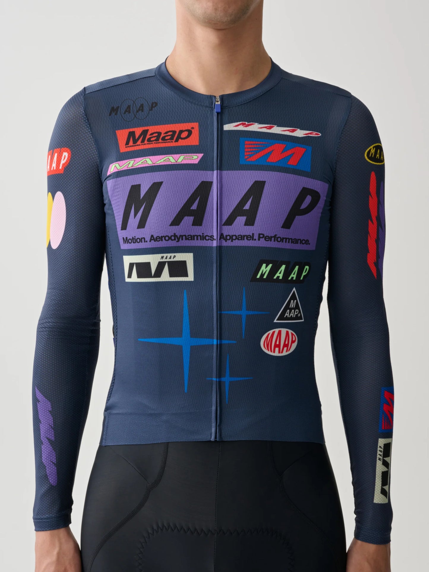 MAAP Drome Pro Air LS Jersey 3.0 - Midnight