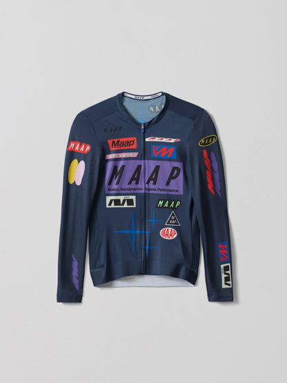 MAAP Drome Pro Air LS Jersey 3.0 - Midnight