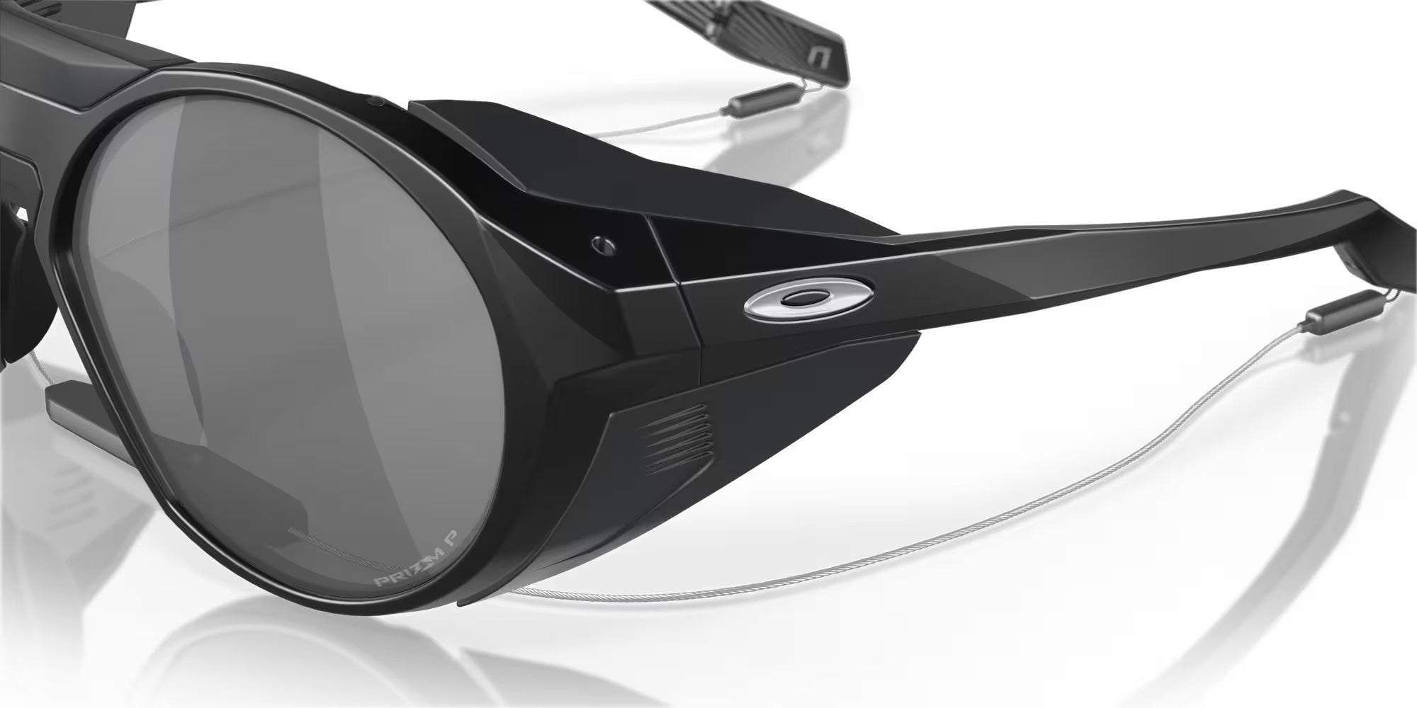 Oakley Eyejacket Redux polarised visor sunglasses in silver | ASOS