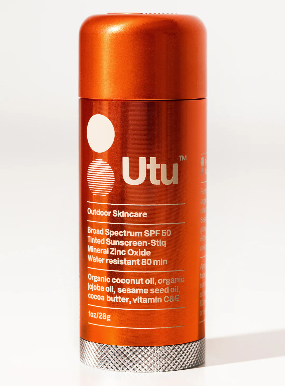 Utu SPF50 Stick Kit Clean Mineral Sunscreen Lightly Tinted