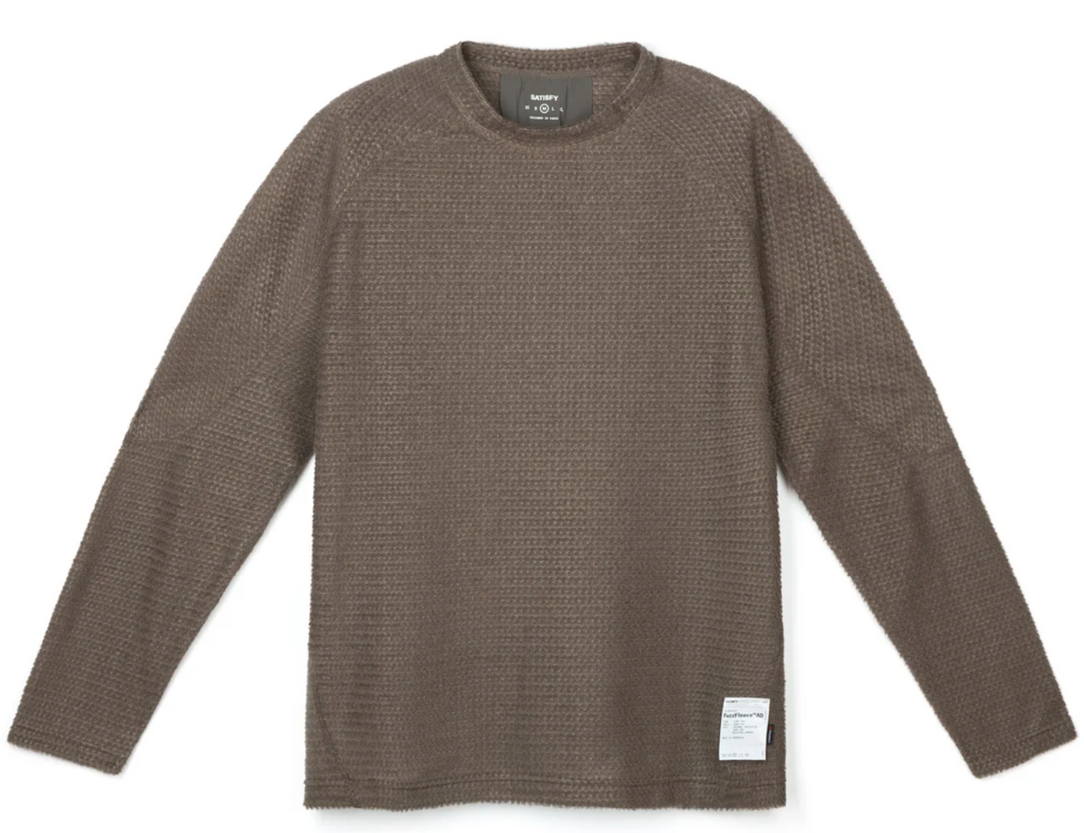 Satisfy FuzzFleece™ AD Long Tee - Falcon