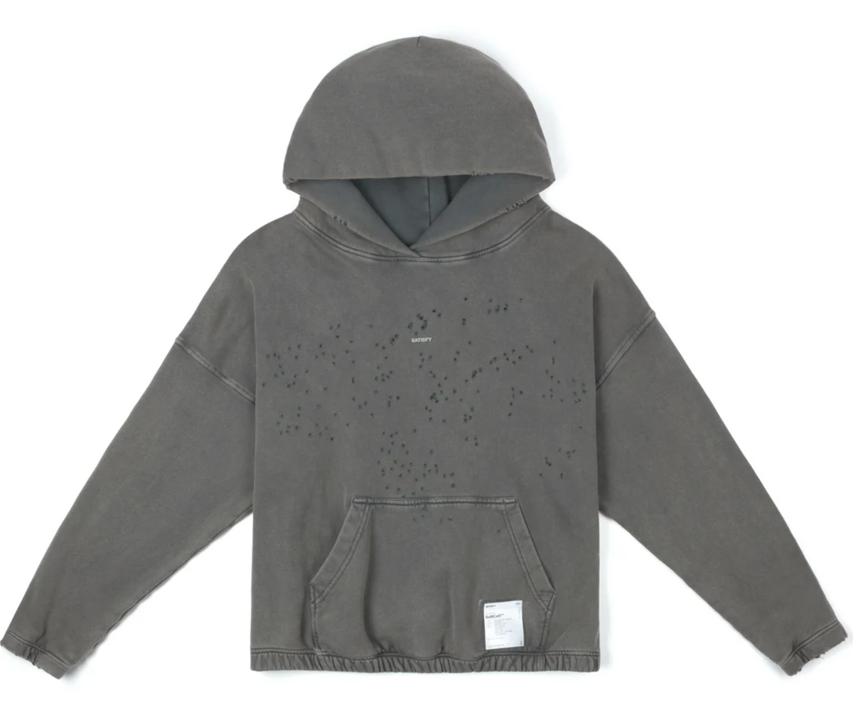 Satisfy MothTech™ Hoodie - Faded Black