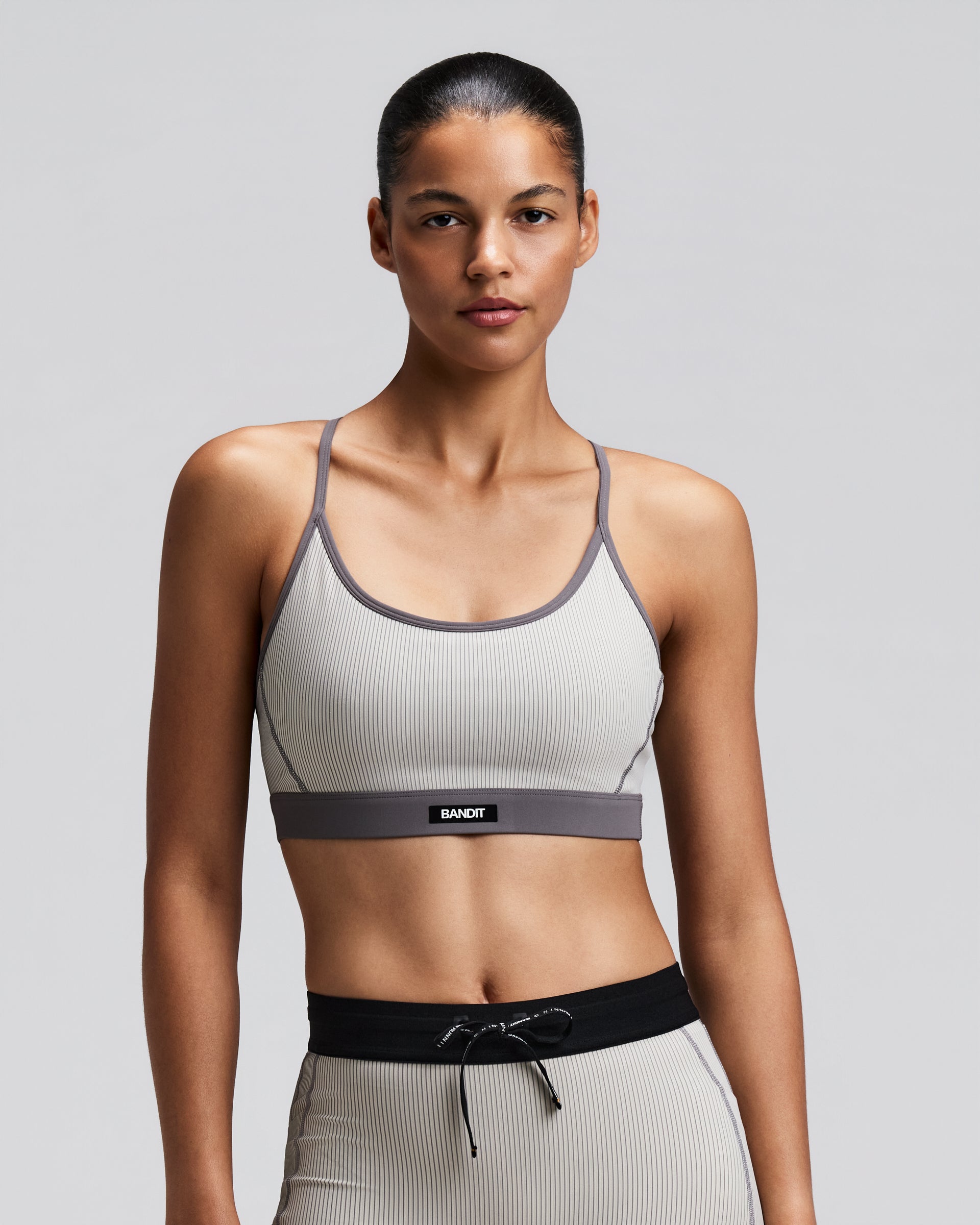 Bandit Women's Striped Cadence™ Strappy Run Bra