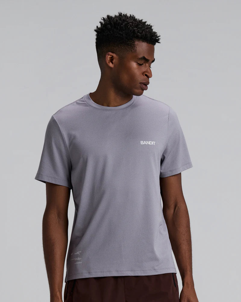Bandit Men's Micromesh™ Run Tee - Violet Fog