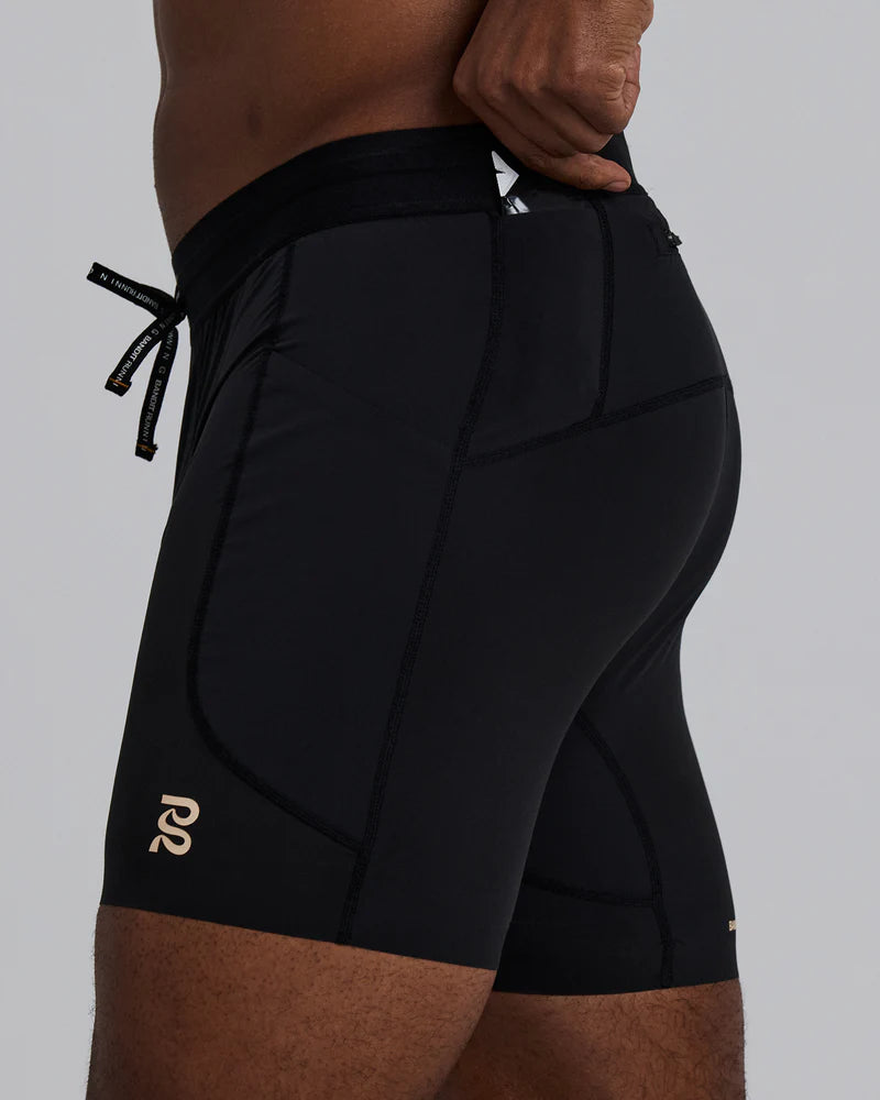 Bandit - Men's SoLite™ 5 Pocket Quarter Tights - Black