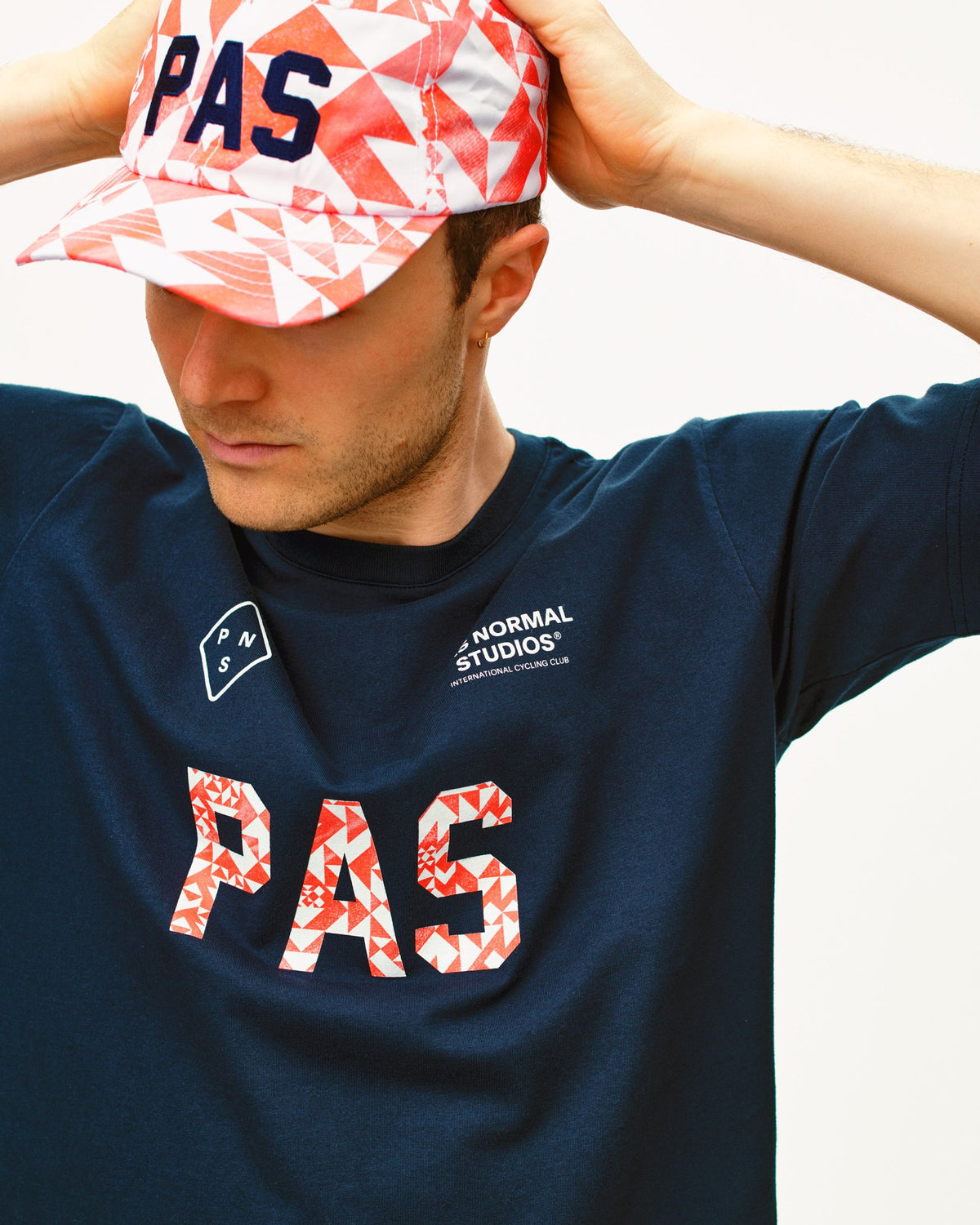 Pas Normal Studios PAS Off-Race Cap in PAS Origami, detail
