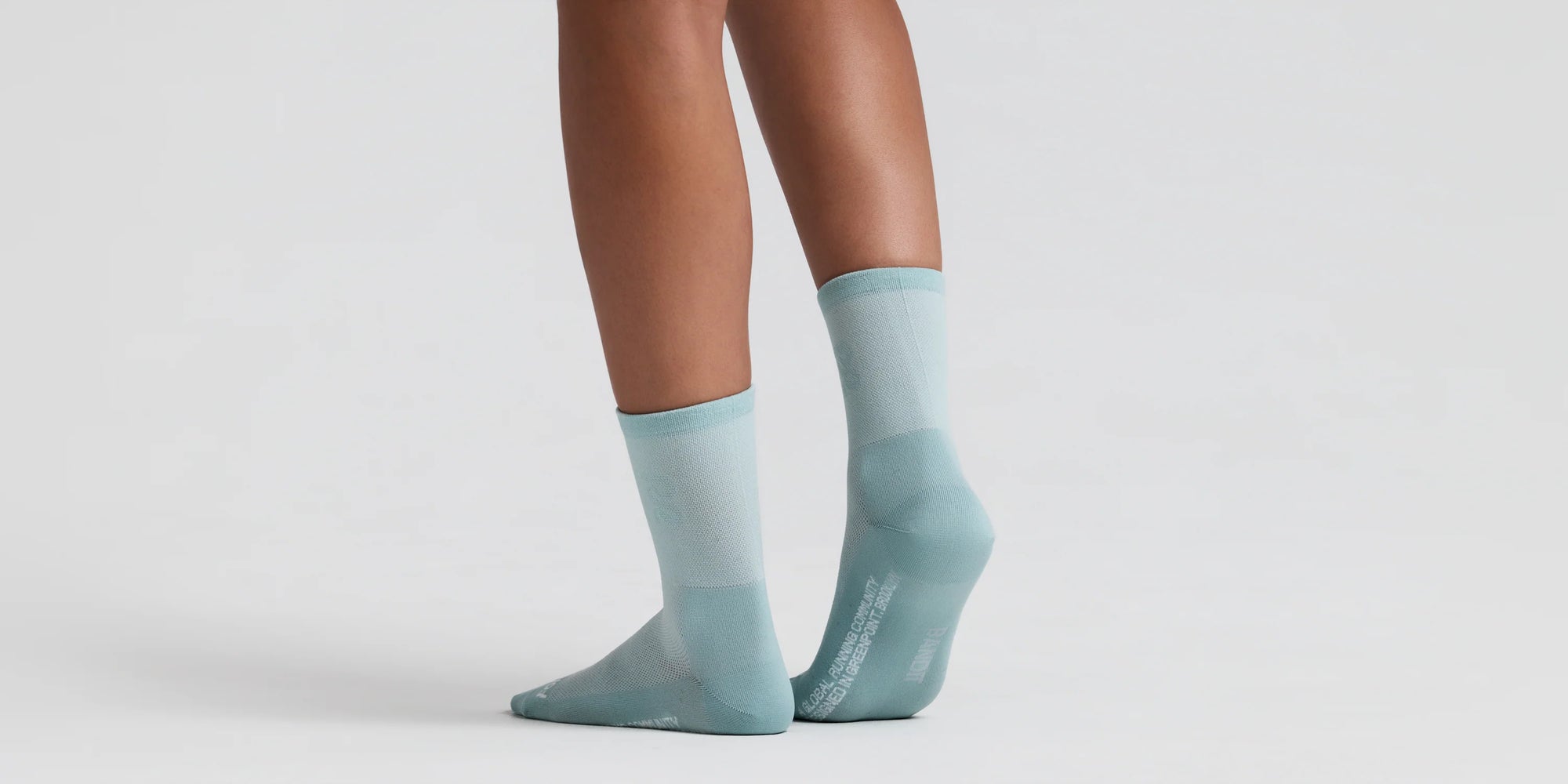 Bandit Lite Run™ Mesh Quarter Sock - Lagoon (2 Pack)