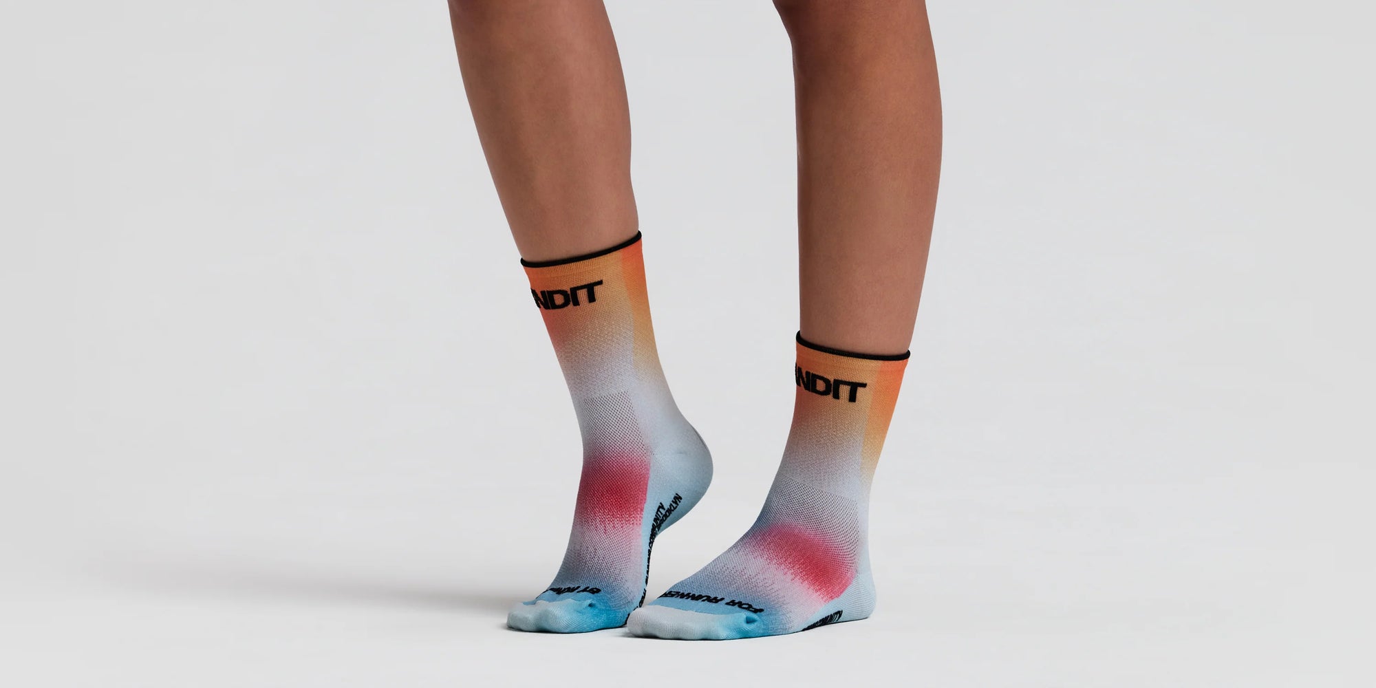 Bandit Lite Run™ Quarter Sock - Poppy Multi (2 Pack)
