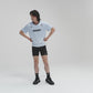 Bandit Drift™ Mosaic Performance Tee - Breeze Blue